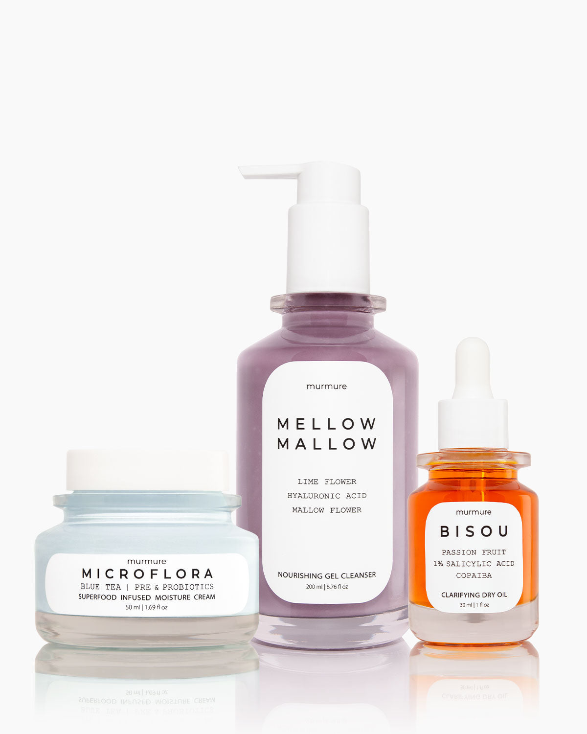 Flora Trio Pack: Cleanse + Moisturize + Clarify