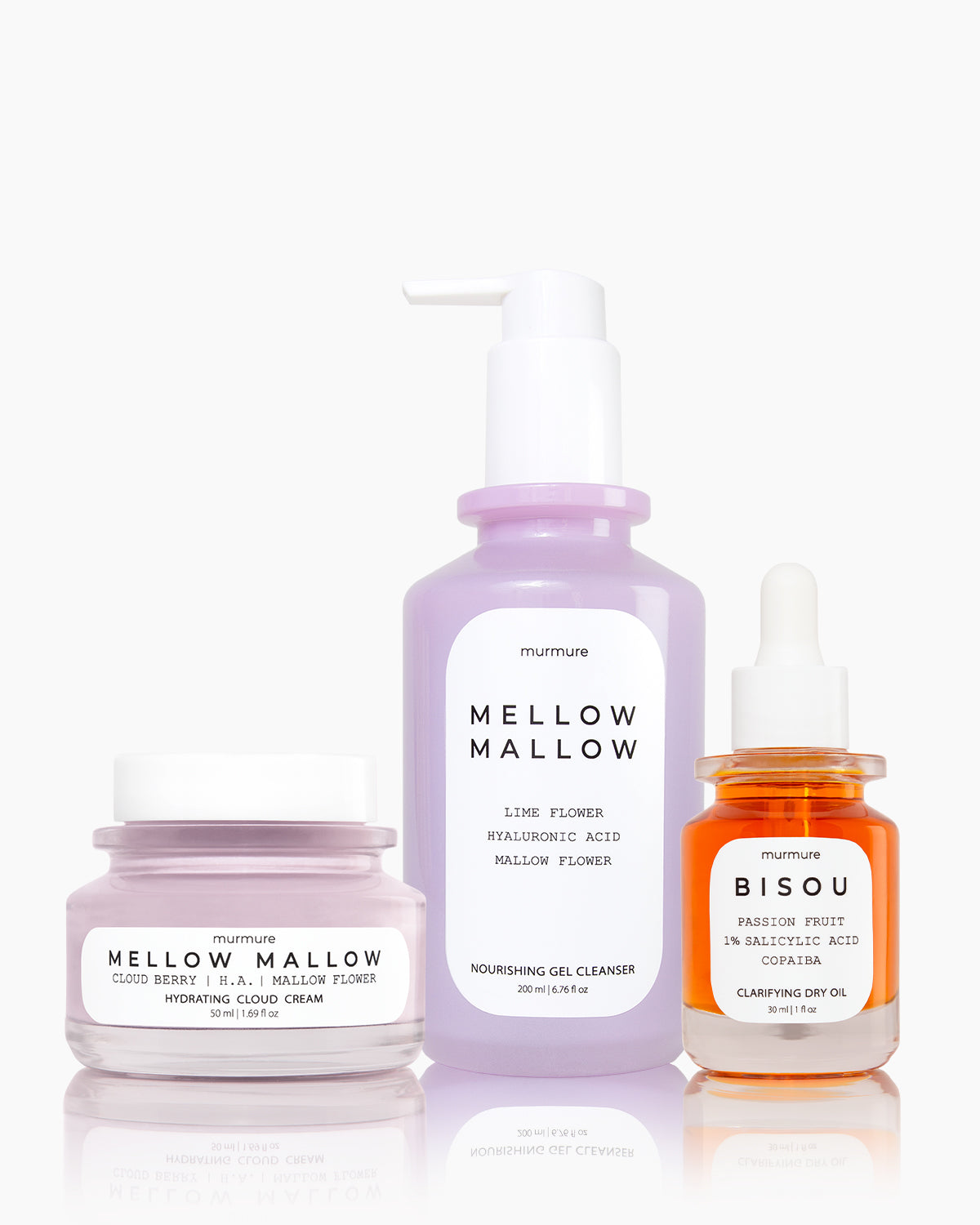 Mellow Trio Pack: Cleanse + Hydrate + Clarify – Murmure