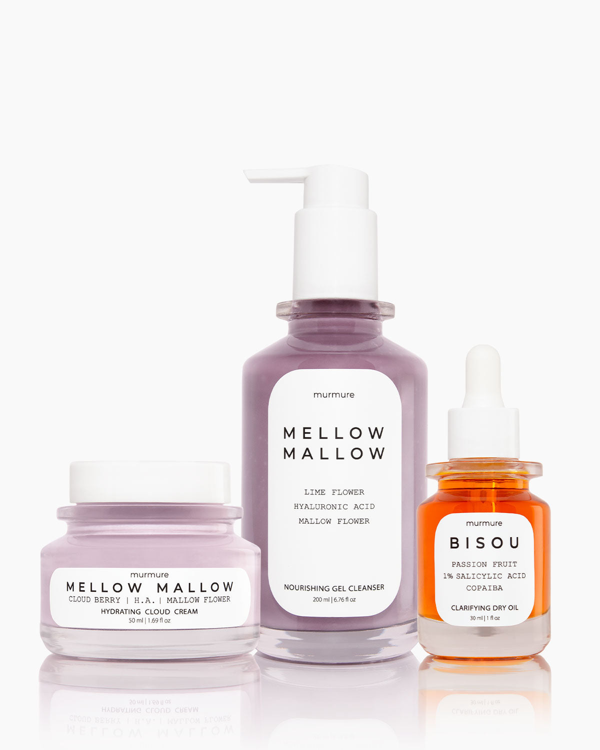 Mellow Trio Pack: Cleanse + Hydrate + Clarify