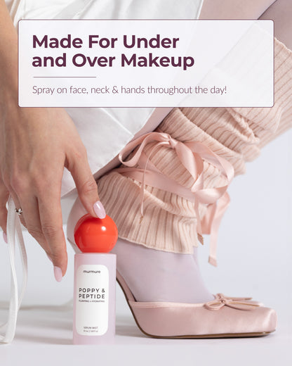 Poppy and Peptide: Serum Mist